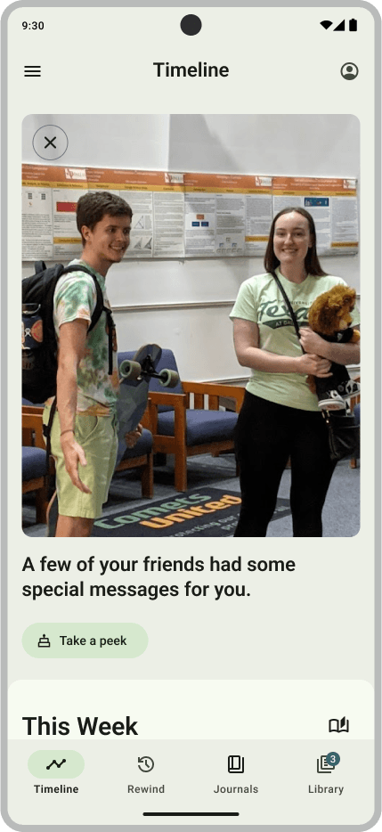 A shared LogDate memory page.